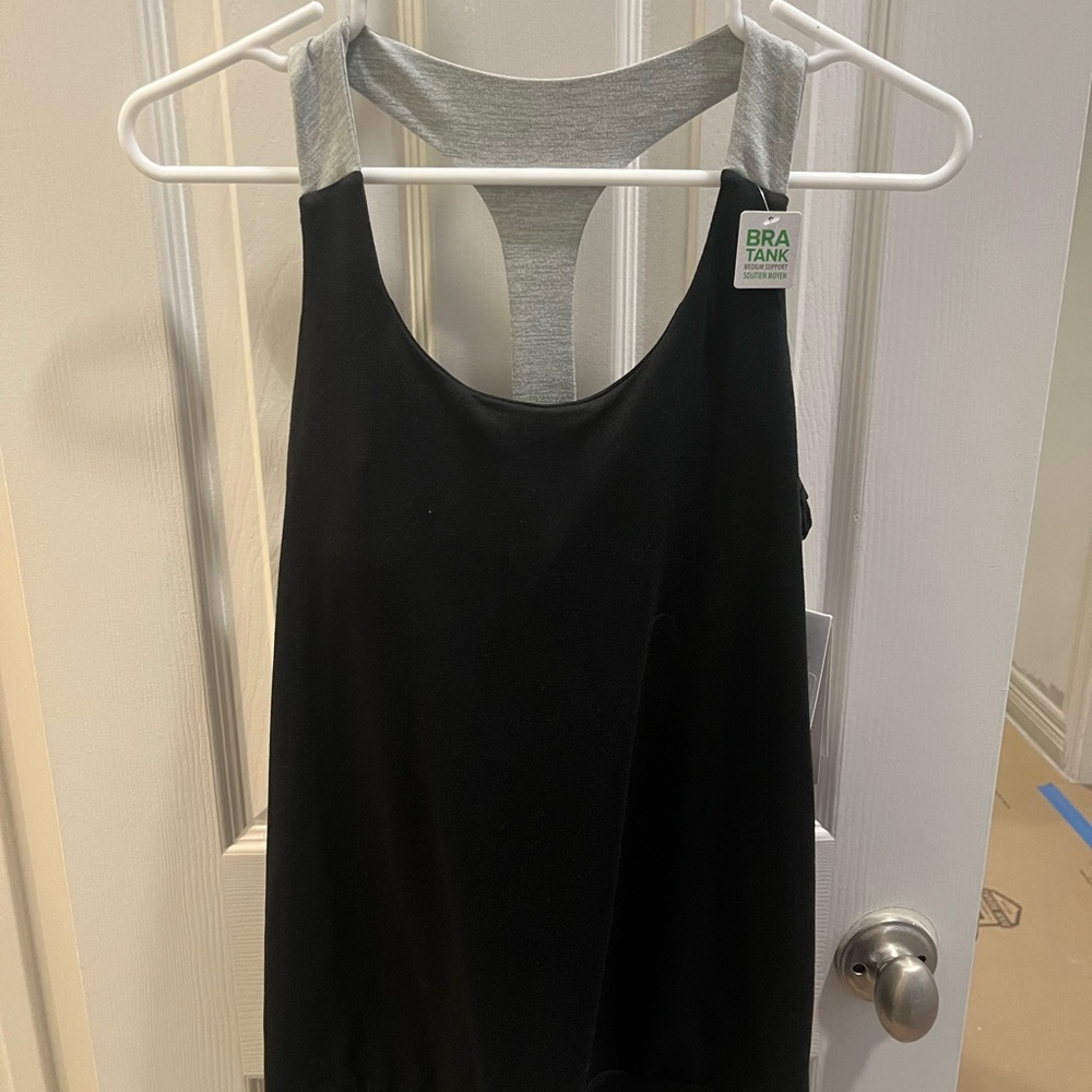 NWT Gaiam Heather Mix Bra Tank